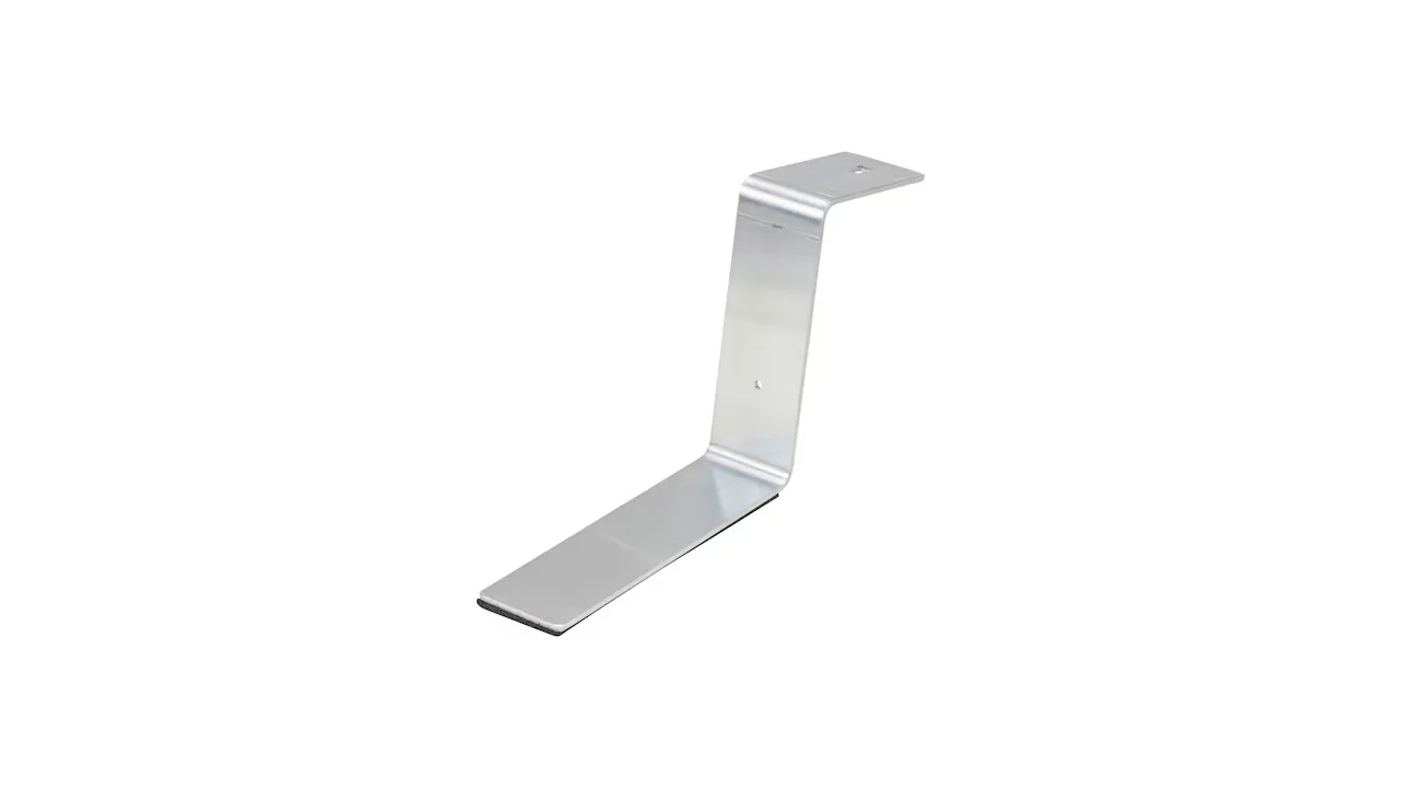 END BRACKET AEROMOUNT FOR 10° ELEVATION WHEN USED AS AN END BRACKET IN THE S10 SYSTEM ON FLAT ROOFS