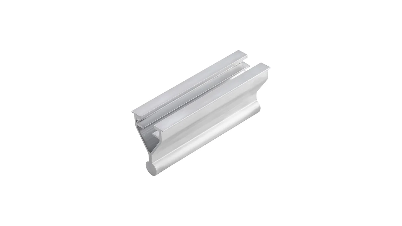 ELEVATION FOR AS PLUS TRAPEZOIDAL SHEET METAL RAIL