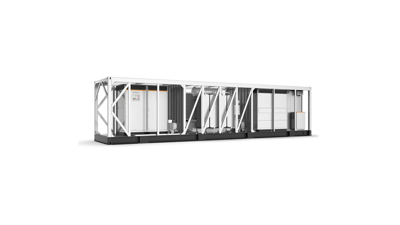 Sungrow SC5500UD-MV to SC6900UD-MV Power Conversion System | 1500V, 99% Efficiency